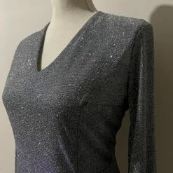 Begroting 🌟 Merkloos Jurk | Gala Jurk | Grijze Glitter Jurk | Geschikt Voor Een Speciaal Gelegenheid Of Een Feest | ✨ -Dameskleding Verkoopwinkel 550x733 138