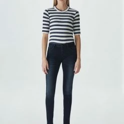 Goedkoop 👍 LTB 👖 Jeans LTB Nicole 👖 Jeans Volwassenen Donkerblauw 🤩 -Dameskleding Verkoopwinkel 550x733 19