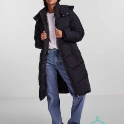 Aanbiedingen 🌟 PIECES PCJAMILLA LONG PUFFER JACKET NOOS BC Dames Jas - Maat L 💯 -Dameskleding Verkoopwinkel 550x733 193