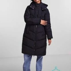 Aanbiedingen 🌟 PIECES PCJAMILLA LONG PUFFER JACKET NOOS BC Dames Jas - Maat L 💯 -Dameskleding Verkoopwinkel 550x733 194
