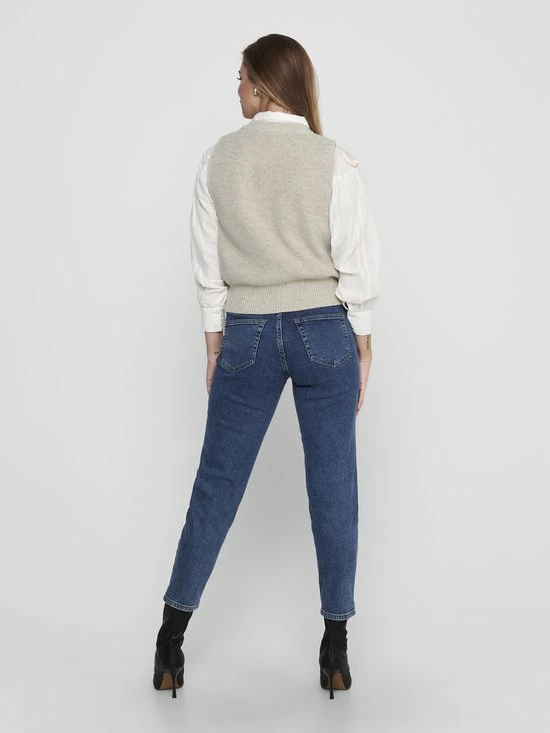 Promo ❤️ ONLY ONLPARIS LIFE VEST KNT NOOS Dames Trui - Maat S 🥰 6 Promo ❤️ ONLY ONLPARIS LIFE VEST KNT NOOS Dames Trui - Maat S 🥰 - Afbeelding 4