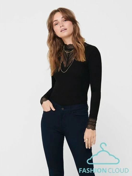 Coupon ๐ ONLY ONLTILDE L/S HIGH NECK LACE TOP JRS NOOS Dames Top - Maat S ๐ 6 Coupon ๐ ONLY ONLTILDE L/S HIGH NECK LACE TOP JRS NOOS Dames Top - Maat S ๐ - Afbeelding 4