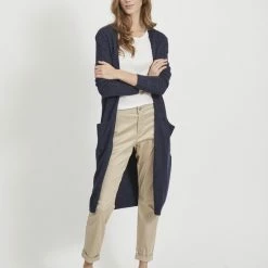 Beste Pirce 🛒 Vila VIRIL LONG LS KNIT CARDIGAN - NOOS 👏 -Dameskleding Verkoopwinkel 550x733 336