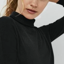 Gloednieuw 😀 VERO MODA VMGLORY LS ROLLNECK BLOUSE GA NOOS Dames Trui - Maat XL 🎉 -Dameskleding Verkoopwinkel 550x733 357