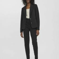 Begroting 😍 VERO MODA VMLUCCA LS SLIM JERSEY BLAZER NOOS Dames Blazer - Maat M 🔔 -Dameskleding Verkoopwinkel 550x733 363