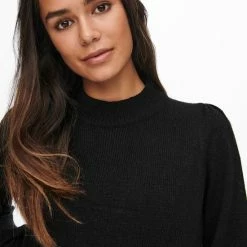 Promo 🥰 JACQUELINE DE YONG JDYRUE L/S HIGH NECK 👗 DRESS KNT Dames Jurk - Maat L 🔔 -Dameskleding Verkoopwinkel 550x733 410