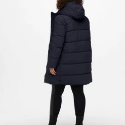 Promo 🔥 Only Carmakoma Cardolly Jas Donkerblauw Maat M 46/48 👏 -Dameskleding Verkoopwinkel 550x733 463