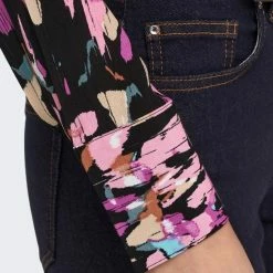 Korting 🛒 Jacqueline De Yong Blouse Jdyjackson L/s 👚 Shirt Wvn 15269216 Black/ Abstract F Dames Maat - M 👏 -Dameskleding Verkoopwinkel 550x733 498