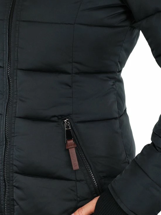 Goedkoopste π Versano Alexa Dames Slim Fit Winterjas XS - Zwart 𧨠5 Goedkoopste π Versano Alexa Dames Slim Fit Winterjas XS - Zwart 𧨠- Afbeelding 3