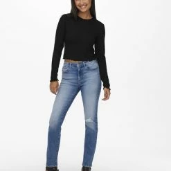 Promo 🌟 ONLY ONLKITTY L/S TOP CROPPED JRS NOOS Dames T-shirts - Maat S 🌟 -Dameskleding Verkoopwinkel 550x733 94