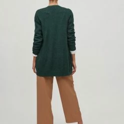 Top 10 😀 Vila Dames Vest - Donkergroen - Maat XS 🤩 -Dameskleding Verkoopwinkel 550x734 9