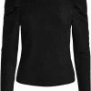 Gloednieuw 💯 ONLY ONLRICH L/S GLITTER PUFF TOP JRS Dames Top - Maat M 😍 -Dameskleding Verkoopwinkel 550x737 2