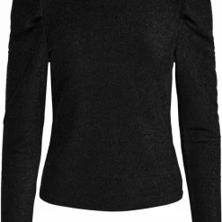 Gloednieuw 💯 ONLY ONLRICH L/S GLITTER PUFF TOP JRS Dames Top - Maat M 😍