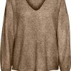 Aanbiedingen 👍 VERO MODA VMDOFFY LS V-NECK BLOUSE GA NOOS Dames Trui - Maat L 🔥 -Dameskleding Verkoopwinkel 550x739 1