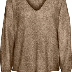 Aanbiedingen ๐ VERO MODA VMDOFFY LS V-NECK BLOUSE GA NOOS Dames Trui - Maat L ๐ฅ
