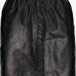 Goedkoopste 💯 TwoDay PU Leren Dames Rok - Zwart - Maat L 🌟