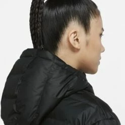 Coupon 🎁 Nike Sportswear Therma-FIT Repel - Dames - Jas - Winterjas - Maat M - Zwart/Zwart/Wit 🔔 -Dameskleding Verkoopwinkel 550x745 5