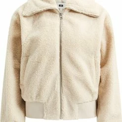 Goedkoop โ๏ธ WE Fashion Dames Teddy Bomberjack ๐
