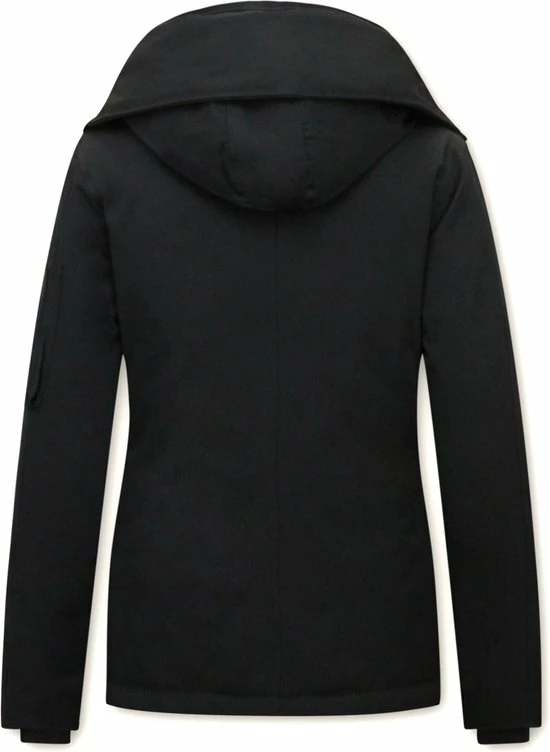 Beste Verkoop π Gentile Bellini Getailleerde Winterjas Dames Kort - 503 - Zwart π 6 Beste Verkoop π Gentile Bellini Getailleerde Winterjas Dames Kort - 503 - Zwart π - Afbeelding 4