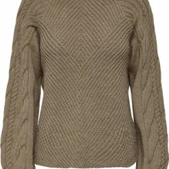 Hete verkoop βοΈ ONLY ONLLEISE FREYA LS HIGH NECK PULLOVER KNT Dames Trui - Maat XL π₯