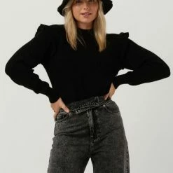 Begroting 🎉 OBJECT OBJMALENA L/S RUFFLE PULLOVER NOOS Dames Trui - Maat S 🧨 -Dameskleding Verkoopwinkel 550x765