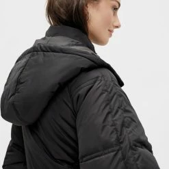 Beste deal 👏 Pieces PCFELICITY LONG PUFFER JACKET Dames Jas Black - Maat XS 🤩 -Dameskleding Verkoopwinkel 550x767