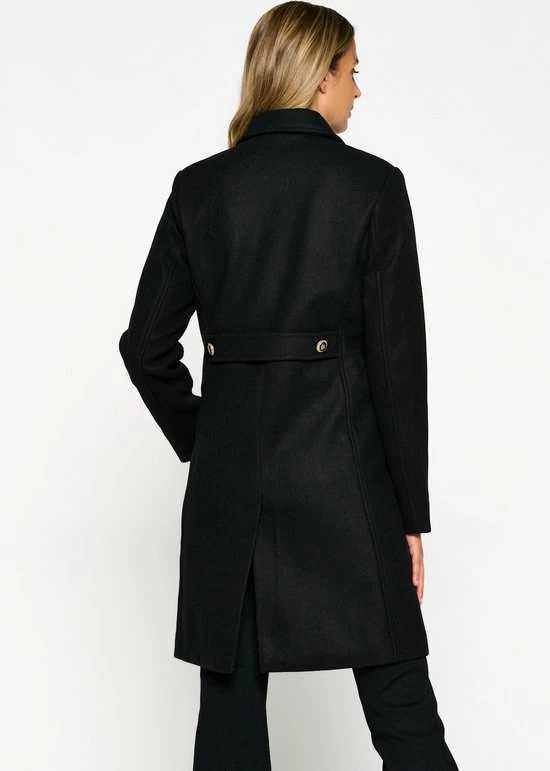 Aanbiedingen ๐ LOLALIZA Lange Jas Met Knopen - Zwart - Maat 42 โค๏ธ 4 Aanbiedingen ๐ LOLALIZA Lange Jas Met Knopen - Zwart - Maat 42 โค๏ธ - Afbeelding 2