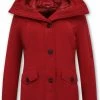 Goedkoopste 🛒 Gentile Bellini Winterjas Getailleerd Dames Met Capuchon - 503 - Rood ✨ 1 Goedkoopste 🛒 Gentile Bellini Winterjas Getailleerd Dames Met Capuchon - 503 - Rood ✨ -Dameskleding Verkoopwinkel 550x773