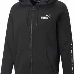 Top 10 🎁 PUMA ESS+ Tape Full-Zip Hoodie Fleece Unisex Vest - Maat XXL ✨