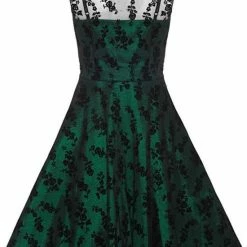 Korting π₯ Jawbreaker Flare Jurk -XXL- Taffeta Jurk Kante Bloemen Groen/Zwart π 7 Korting π₯ Jawbreaker Flare Jurk -XXL- Taffeta Jurk Kante Bloemen Groen/Zwart π -Dameskleding Verkoopwinkel 550x774 1