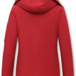 Goedkoopste 🛒 Gentile Bellini Winterjas Getailleerd Dames Met Capuchon - 503 - Rood ✨ -Dameskleding Verkoopwinkel 550x777 2