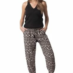 Aanbiedingen ๐คฉ Amantes Dames Yoga Broek - Lounge Broek - Harem Broek - Bedrukt - Maat M ๐