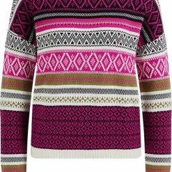 Hete verkoop 🎉 WE Fashion Dames Gebreide Trui Met Jacquarddessin 🛒 -Dameskleding Verkoopwinkel 550x779 11