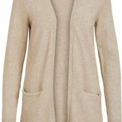 Top 10 🛒 Vila VIRIL OPEN LS KNIT CARDIGAN - NOOS ⌛ -Dameskleding Verkoopwinkel 550x780 3
