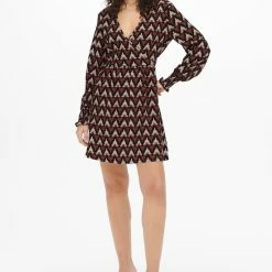 Top 10 💯 JDY JDYLOTUS L/S WRAP 👗 DRESS JRS Dames Jurk - Maat L ⌛ -Dameskleding Verkoopwinkel 550x781 4