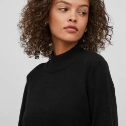 Beste Pirce 🔥 VILA VIRIL CREWNECK L/S KNIT TOP - NOOS Dames Trui - Maat M 😉 -Dameskleding Verkoopwinkel 550x781 7