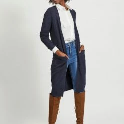 Beste Pirce 🛒 Vila VIRIL LONG LS KNIT CARDIGAN - NOOS 👏 -Dameskleding Verkoopwinkel 550x782