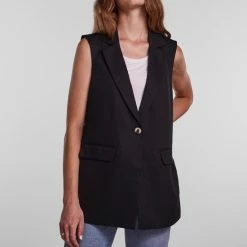 Goedkoopste ⌛ PIECES PCMARIA VAGNA WAISTCOAT Dames Gilet - Maat M ⌛