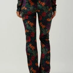 Begroting 🔔 Colourful Rebel Jolie Velvet Broek Multicolor Dames - Polyester - XL 😉 -Dameskleding Verkoopwinkel 550x785 30
