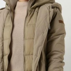 Uitgang 👍 Moscow Sirry Jassen - Beige 👍 -Dameskleding Verkoopwinkel 550x785 39