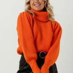 Nieuw 💯 Colourful Rebel Tani Trui Oranje Dames - Basic Fit - Katoen - S 🎉 -Dameskleding Verkoopwinkel 550x785 41