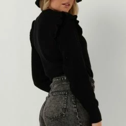 Begroting 🎉 OBJECT OBJMALENA L/S RUFFLE PULLOVER NOOS Dames Trui - Maat S 🧨 -Dameskleding Verkoopwinkel 550x785 6