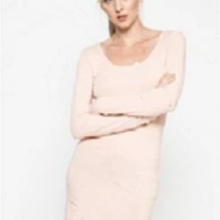 Begroting ⌛ Vero Moda Maxi My LS Soft Long U-Neck Noos 🌟