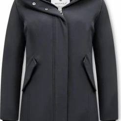 Coupon 🔔 Matogla Dames Winterjas Parka - Slim Fit - Zwart 💯