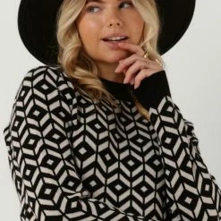 Beste Verkoop 😉 OBJECT OBJTHESS L/S JACQUARD KNIT 👗 DRESS Dames Jurk - Maat L 🔔 -Dameskleding Verkoopwinkel 550x792 4