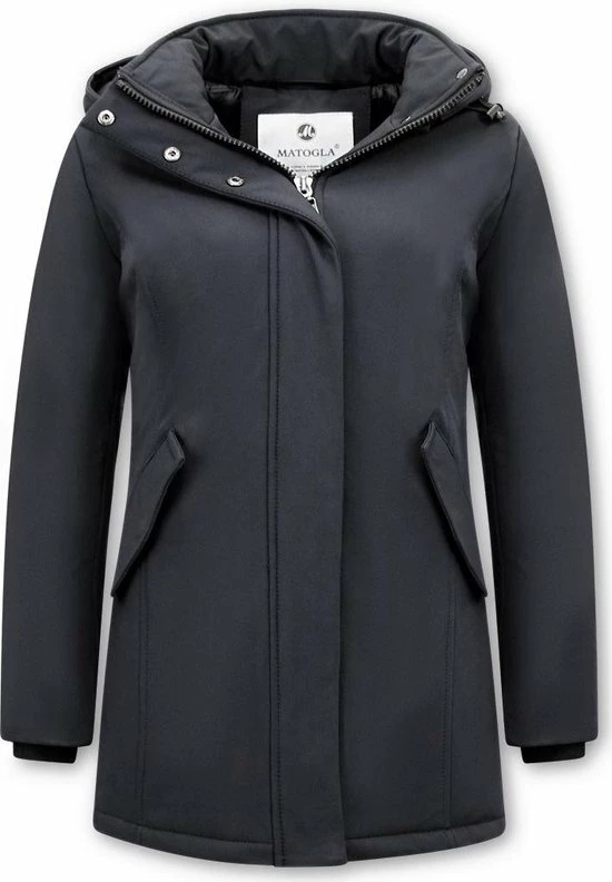 Coupon 🔔 Matogla Dames Winterjas Parka - Slim Fit - Zwart 💯 3 Coupon 🔔 Matogla Dames Winterjas Parka - Slim Fit - Zwart 💯