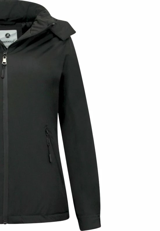 Flash-uitverkoop π― Beluomo Korte Dames Winterjas - Slim Fit - Met Capuchon - Zwart π 7 Flash-uitverkoop π― Beluomo Korte Dames Winterjas - Slim Fit - Met Capuchon - Zwart π - Afbeelding 5