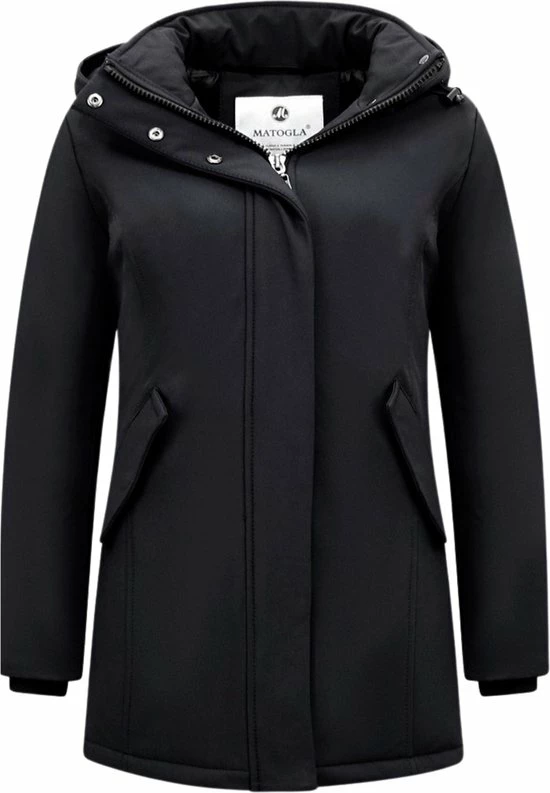 Coupon 🔔 Matogla Dames Winterjas Parka - Slim Fit - Zwart 💯 8 Coupon 🔔 Matogla Dames Winterjas Parka - Slim Fit - Zwart 💯 - Afbeelding 6