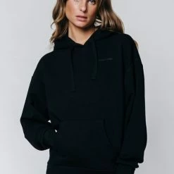 Gloednieuw ⌛ Colourful Rebel Flower Skull Hoodie Zwart Dames - Oversized Fit - Polyester - L 👍