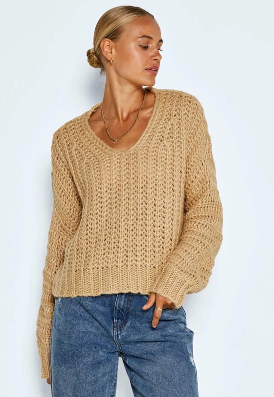 Beste Pirce ๐ NOISY MAY NMSTEVE L/S V-NECK KNIT NOOS Dames Trui - Maat M ๐ 3 Beste Pirce ๐ NOISY MAY NMSTEVE L/S V-NECK KNIT NOOS Dames Trui - Maat M ๐